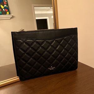 Kate Spade black clutch